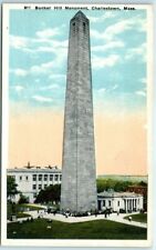 Postcard - Bunker Hill Monument, Charlestown, Massachusetts picture