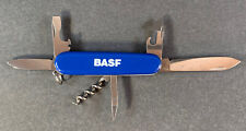 Vintage Officer Suisse Rostfrei Victorinox Swiss Army Knife  Rare Logo EUC picture