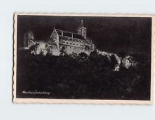 Postcard Wartburgbeleuchtung, Eisenach, Germany picture