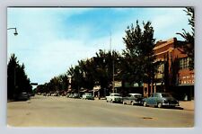 Midland MI-Michigan, East Main Street, Advertisement, Antique, Vintage Postcard picture