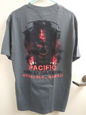 Harley Davidson Pacific Honolulu Hawaii T Shirt. Grey. Size Large. No Tags. picture