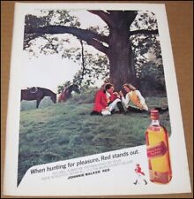 1985 Johnnie Walker Red Label Whisky Print Ad Advertisement Vintage 8.25x10.75 picture