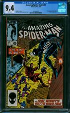 Amazing Spider-Man #265 ❄️ CGC 9.4 WHITE Pages ❄️ 1st App of SILVER SABLE 1985 picture
