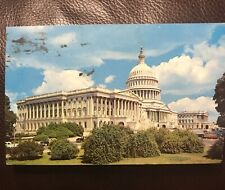 Vintage 1950’s United States Capital Building Washington DC  Postcard picture