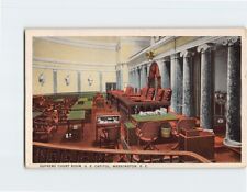 Postcard Supreme Court Room, U. S. Capitol, Washington, District of Columbia picture
