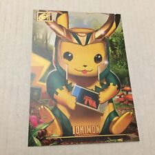 2022 Pokemon / Marvel Lokimon Greg Horn Art Trading Card #51 picture