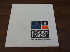 VINTAGE & RARE NAPKIN FROM THE PLAYBOY CLUB CASINO CABLE BEACH NASSAU picture