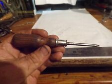 VINTAGE PHILLIPS SMALL 5.5'' WOOD HANDLED PHILLIPS SCREWDRIVER GREAT SHAPE  picture