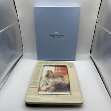 Wedgwood Picture Frame 5x7 Embossed Sandstone picture