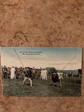 VINTAGE AND RARE PHILIPPINE COLONIAL PERIOD POSTCARD: 