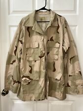 Us Military Desert Camouflage Coat Combat Size XL Long Early 2000’s Excellent picture