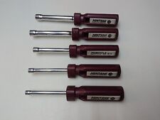 Vintage Rare Montana Tool USA T Handle RED Screwdriver Nut Driver SAE Set LOT 5 picture