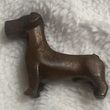 VTG Metal SEALYHAM TERRIER Dog Art Deco Bronze picture