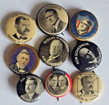 Antique Political Pinback Group , Campaign Buttons , Most PA , Governor Congress picture