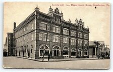 c1910 SOUDERTON PA LANDIS AND CO. DEPARTMENT STORE STREET VIEW POSTCARD P4054 picture