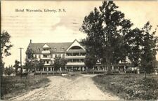 1910. HOTEL WAWANDA, LIBERTY, NY POSTCARD s6 picture