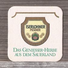 Iserlohner Pilsner Beer Coaster-Germany-S3029 picture