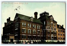1908 State Normal School Building Exterior Oswego New York NY Posted Postcard picture