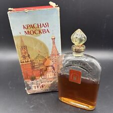 Rare Vintage Soviet Cologne RED MOSCOW КРАСНАЯ МОСКВА USSR Russian 1970s picture