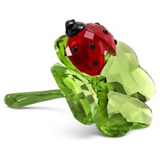 SWAROVSKI CRYSTAL IDYLLIA LADY BUG AND CLOVER 5666852.NEW IN BOX. picture