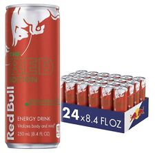 Red Bull Energy Drink, Watermelon, 8.4 fl Oz, Pack Of 24. picture