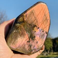 607G Rare Natural Purple Labradorite Quartz Freeform Crystal Mineral specimen picture