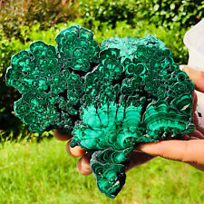 630g Rare natural Malachite mineral sample green stone crystal energy 790 picture