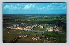 Kalamazoo MI-Michigan, Aerial View Of The Upjohn Company Vintage Postcard picture