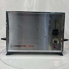 Vintage TOASTMASTER SOVEREIGN Model B112 Chrome 2 Slices Mid Century Mod TESTED picture