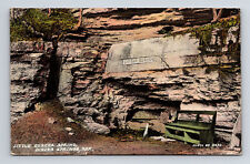 1910 Little Eureka Spring Eureka Springs AR Hawley & Co Book Store Postcard picture