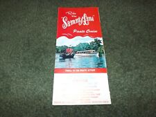 Vintage SAMMY LANE PIRATE CRUISE - BRANSON, MO Tourist Brochure - Adults $2.06 picture