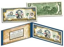 UTAH Statehood $2 Two-Dollar Colorized U.S. Bill UT State *Genuine Legal Tender* picture