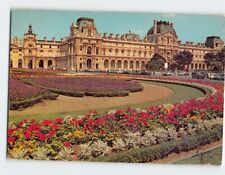 Postcard The Louvre and its gardens, Paris, France picture