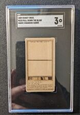 1889 N223 Kinney Bros Magic Changing Card  Pull Down The Blind SGC 3 Only Graded picture