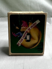 Hallmark Keepsake Fortune Cookie Elf 1984 Christmas Ornament FAST Shipping picture