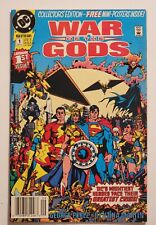 War of the Gods #1 VF+ Newsstand,  Epic DC Crossover Event - George Perez Cover  picture