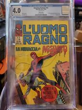 Amazing Fantasy #15 CGC 4.0 OW/W Pages 1970 Italian Edition Foreign Key HTF picture