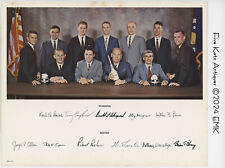 NASA Eleven New Astronauts - Group 6 Selected in 1967 - Original Litho picture