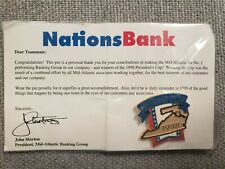 NationsBank 1998 President's Cup Award Pin picture
