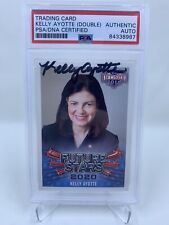 New Hampshire Senator Kelly Ayotte Signed 2016 Leaf Decision IP Auto PSA/DNA 2X picture