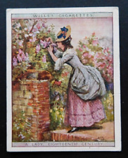 1929 Wills Cigarette Card English Period Costumes #19 A Lady 18th Century picture