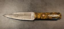 Baba Knives Handmade Damascus Dagger Hunting Knife Resin Handle- BS2330 picture