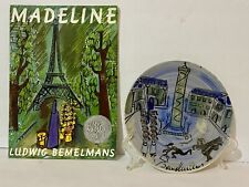 RARE LUDWIG BEMELMANS “MADELINE” SIGNED HAND PAINTED ART POTTERY PLATE 8”D picture