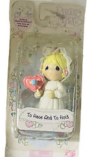 Vintage NOS Precious Moments To Have And To Hold Bride Figurine 2002 Play Along picture