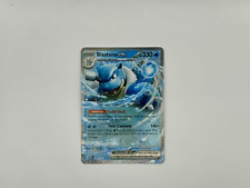 Blastoise ex 009/165 - RR Rare - sv2a Pokemon Card 151 NM picture