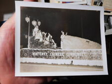 VINT SNAPSHOT PHOTO, CHINESE AMERICAN PARADE FLOAT, MONTEREY, CALIFORNIA picture