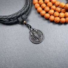 Gandhanra Handmade Tibetan Amulet,Scorpion Guru of Padmasambhava Pendant,0.8