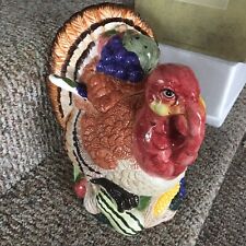 1995 home trends thermware soup tureen earthenwear turkey picture
