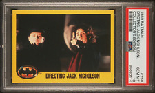 1989 Topps Batman #258 Jack Nicholson PSA 10 Gem Pop 1 Coll. Ed RC Tim Burton picture