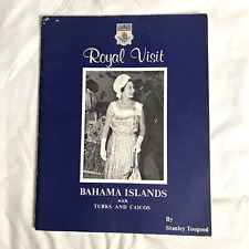 Royal Visit Program Souvenir Book Queen Elizabeth Bahamas 1966 Vintage picture